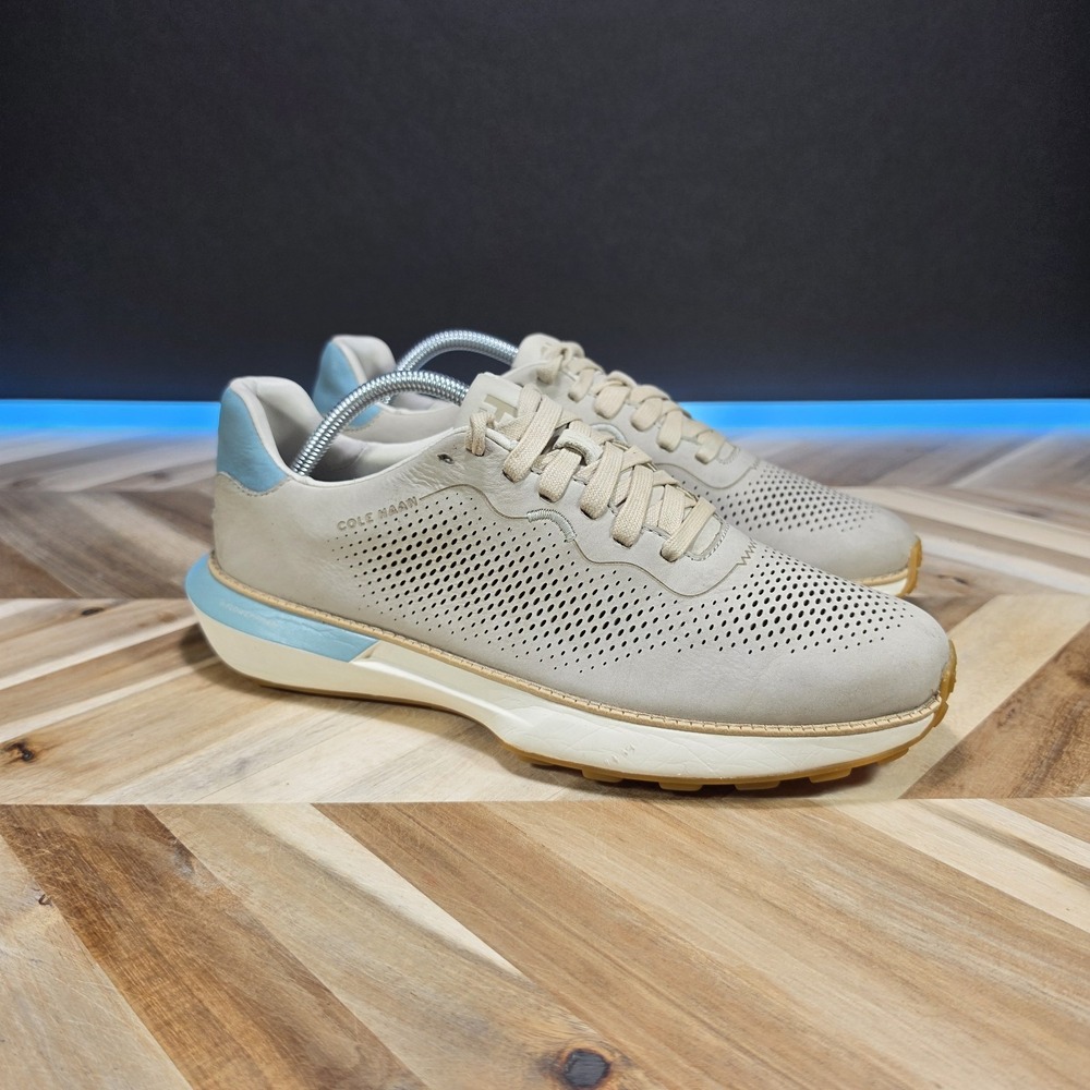 Cole Haan GrandPro Men's 9M Ashland Laser Running Style Sneakers C400063 Blue